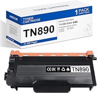 TN890 High Yield Toner Cartridge Replacement for Brother TN-890 TN890 HL-L6250DW HL-L6400DW HL-L6400DWT MFC-L6750DW MFC-L6900DW Printer(1-Pack. Black)