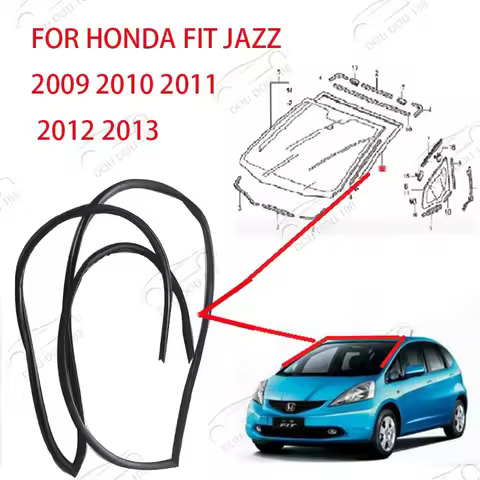 for HONDA FIT JAZZ 2009 2010 2011 2012 2013 2014 GE6 GE8 FRONT WINDSCREEN RUBBER MOULDING