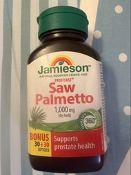 Jamieson Saw Palmetto 1000mg 30+30 Softgels