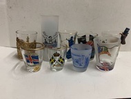 玻璃杯 世界各地 酒杯 shot