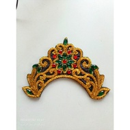 Hair crown embroidery lace for children's size kids crown