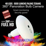 Wifi Spy Cam CCTV Bohlam Lampu Silent Tanpa Suara 1000 lumen Terang