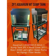 2ft Aquarium Wt Sump Tank (Complete Set)