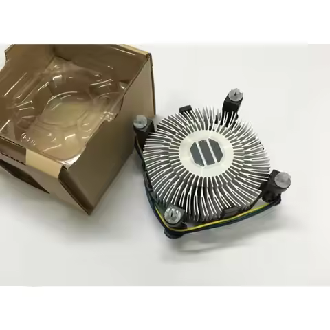 PC CPU Cooler Radiator Heatsink Fan For Intel Celeron D 1150 1156 1155 2200RPM DC 12V 0.44A E41997-0
