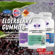 WELLVIVA Black Elderberry Extract Gummies Boost Immunity 60 Gummies/Bottle