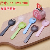 Disposable fork spoon disposable fork spoon disposable spoon fork baking products fruit fork cake mo