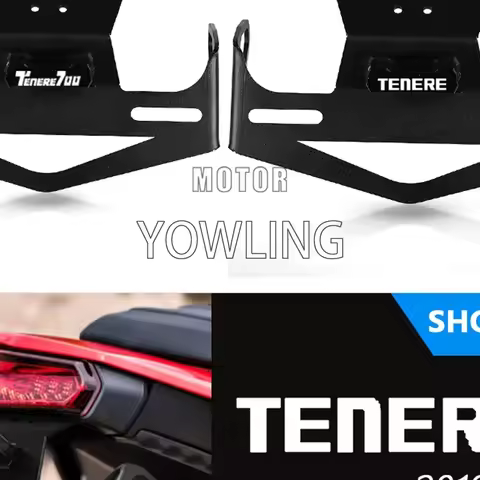 FOR YAMAHA TENERE t700 Tenere 700 XTZ 700 T700 2019 - 2025 2026 License Plate Bracket Holder motorcy