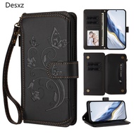 Phone Casing Flip for Samsung Galaxy M56 M55 M54 M53 M52 M42 A42 C55 F54 zipper wallet style PU leat