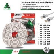 VP-LINK UTP CAT6 2-head pre-pressed network cable 3m 5m 10m 15m 20m 25m 30m 40m 50m. Quoc DUY Comput