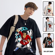 撒旦先生 馬克 七龍珠 Mr.Satan 純棉落肩短TEE 男女短袖T 台灣製原創動漫