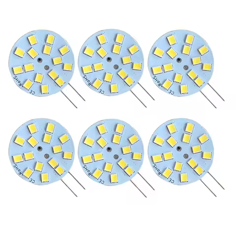 AC DC 12V 24V 2W G4 LED Lamp Bulb 25mm Equivalent to 20W T3 JC Type Bi-Pin for Ceiling Lights RV Boa