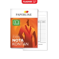 Flashee Paperline Nota Kontan Buku Nota Bon Nota Kontan