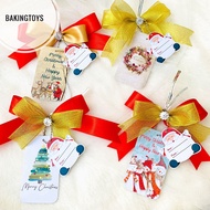 Hang Tag Card Christmas Card Retro Motif Souvenir Hampers Gift Gifts