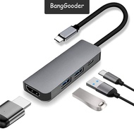 BGD Type C 4-in-1 Hub USB 3.0 2.0 Multi USB C Laptop Docking Station Laptop Switch HDMI
