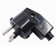 SUNTECH รุ่น TL3316 ปลั๊กเสียบแบบงอ ตัวผู้ เต้าเสียบ 3ขา สีดำ  มาตรฐาน มอก.166-2549 ปลั๊กตัวผู้ 3 ขา