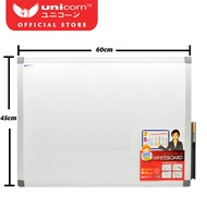 Unicorn Metal Frame Magnetic Whiteboard A1/A2/A3 Size MTC-A1/A2/A3M