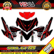 Decal Soul GT 125 Full Body Sticker Soul GT 125 Striping Soul GT 125 Sticker Soul GT 125 Full Block 
