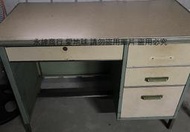 二手市面稀少復古金屬鐵製書桌物品(物品很大限自取當收藏/裝飾品)