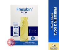 Fresubin 2 Kcal Drink 4 x 200ml (Vanilla / Cappuccino Flavour) Formula Dietary Food