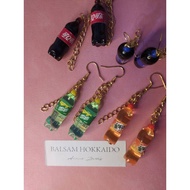 Cola Sprite Bottle Earrings