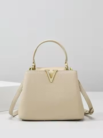 Leather Handheld Bucket Premium Bag