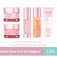 Wardah Paket 1 Hydra Rose Gel Series 5 Item ( FOAM - D/N 40 - TONER -