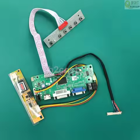 LP154WX4-TL 15.4" 30 pin LVDS Converter LCD Monitor Controller Driver Board Kit for LG 1280X800 for 