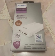 Brand New Philips Ultra Fast 10000mAh Power Bank Type-C 18W. Local SG Stock and warranty !!