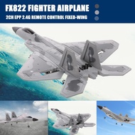 FX822 F-22 Raptor Model Fighter Airplane 2CH EPP 2.4G Remote Control Airplane Fixed-wing RTF Toy