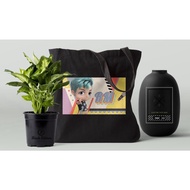 (Ready Stock) BTS Canvas Tote Bags Tuition Students Bags 0ITW