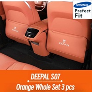 PuraAutoRepair แผ่นกันกระแทกเบาะหลัง ChangAn DEEPAL S07 หนัง Nappa สามชั้น