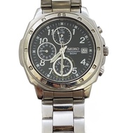 SEIKO mens watches quartz wrist watch analogues stainless SLV 7T92-0CA0 Direct from Japan Secondhand