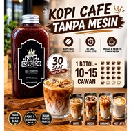 King Espresso 400ml | Pati Espresso Premium | Buat Latte 30 Saat | Kopi Cafe Tanpa Mesin