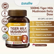 [NEW] Estalife Tiger Milk Mushroom | Lung Respiratory Health | Boost Immunity | 虎乳芝 | 60 Veg Capsule