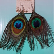 Peacock Feather Earrings