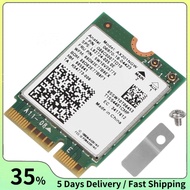 For  Wi-Fi 6 AX201 Bluetooth 5.0 Dual Band 2.4G/5G Wireless NGFF Button E CNVi Wifi Card AX201NGW 2.