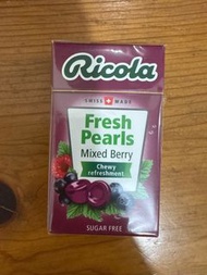 利口樂 Ricola 橡皮珠軟糖 Fresh Pearls   Gummy   Mixed Berry Chewy refreshment 雜莓味