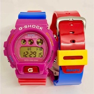 OFFER G SHOCK KID CUDI PINK BLUE DW6900 KIDCUDI Jam Tangan Lelaki & Perempuan DIGITAL SPORTS WATCHES