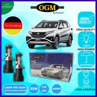 Bohlam Lampu HID OGM Mobil Toyota Rush 2018-On 1 Set - Super Terang