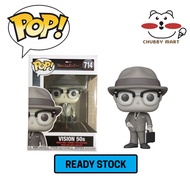 【Ready Stock】Funko Pop Marvel Studio Wanda Vision - Vision 50s #714 100% Genuine