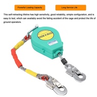 Self Retracting Lifeline 330lbs Fall Arrester Fall Protection with Alloy Steel Hook & Steel Wire Rop