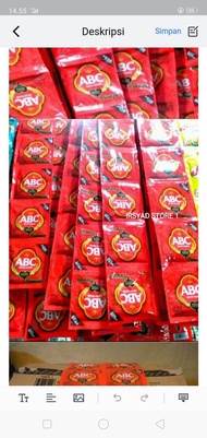 (PROMO 7.7 SALE)KECAP MANIS ABC Shacet 2RENTENG ISI 24/ Kecap ABC Renceng Murah