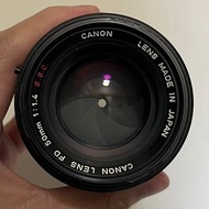 Canon 50mm f1.4 SSC 大光圈 定焦鏡 標準鏡 FD卡口