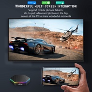 T95Z บวกแอนดรอยด์12.0กล่องสมาร์ททีวี Allwinner H618 Quad-Core 4K กล่องสมาร์ททีวี6K ตกแต่ง H.265 VP9แ
