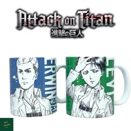 【KL Ready Stock】Christmas Collection 进击的巨人 AOT Attack on Titan Levi I Erwin Ceramic Mug – Anime Merc