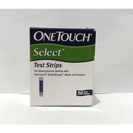 One Touch / Onetouch Select Blood Glucose Easy 2025 )50pcs Test Strips-152c4c8b