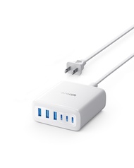 Anker GaN Charger 112W 6 Ports Fast Charging Station for Convenient Multi-Device Charging for iPhone