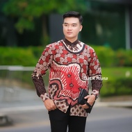 Baju Koko Pria Lengan Panjang Kemeja Koko Pria Lengan Panjang