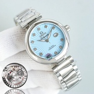 Premium V4 Version Omega Saucer Flying LADYMATIC Bird's Nest Series Ladies Mechanical Watch Nicole K