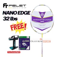 Felet NANO EDGE Badminton Racket 100% ORIGINAL FELET Badminton Racket